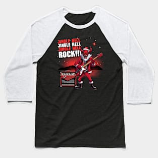 Jingle Hell Rock! Baseball T-Shirt